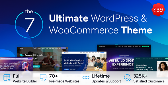 The7 — Ultimate WordPress WooCommerce Theme