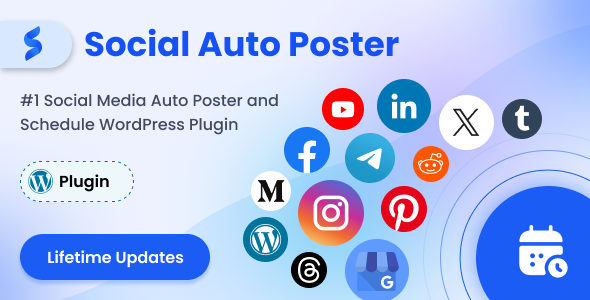 social auto poster banner